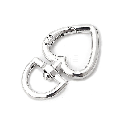 Heart Alloy Swivel Clasps PW-WG35422-01-1