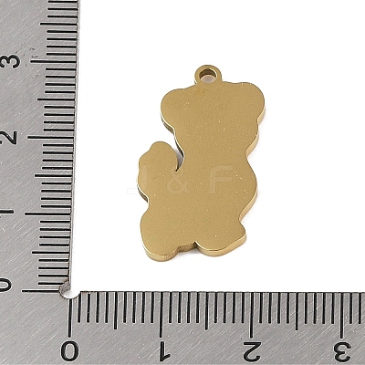 201 Stainless Steel Pendants STAS-C095-18G-1