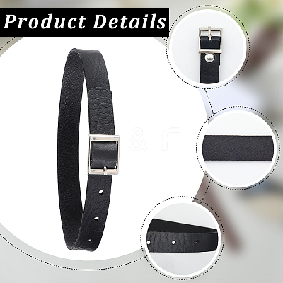 PU Imitation Leather Necklaces for Choker Collar Chain Jewelry FIND-WH20019-74C-1