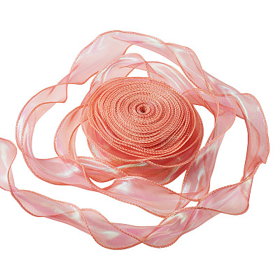 Polyester Lace Trim DIY-TAC0010-49F-1