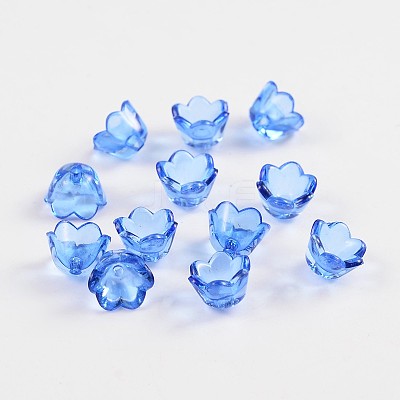 Transparent Acrylic Beads PL548-8-1