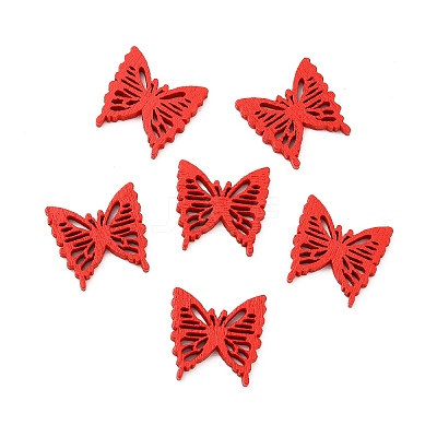 Hot DIY Butterfly Buttons FNA160R-1