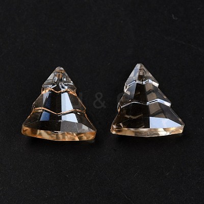 Glass Rhinestone Pendants RGLA-O002-A01-001GS-1