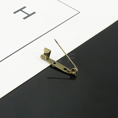 Iron Brooch Findings IFIN-TAC0052-42AB-1