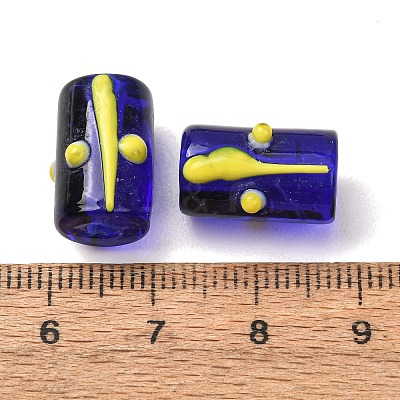 Handmade Bumpy Lampwork Beads LA-CBAEC7C-01B-1