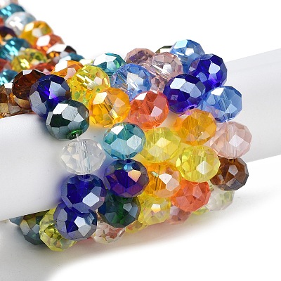 Glass Beads Strands EGLA-A034-M10mm-61-1