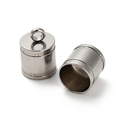201 Stainless Steel Cord Ends STAS-S167-01G-P-1