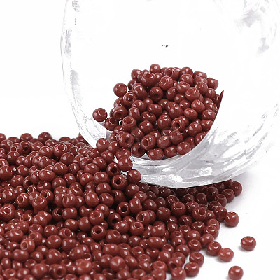 11/0 FGB Grade A Baking Paint Glass Seed Beads X-SEED-N001-A-1059-1