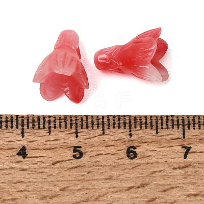 Dyed Synthetic Coral Carved Beads GG-CBA993E-02A-04-1