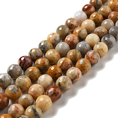 Natural Crazy Lace Agate Beads Strands G-E571-36C-1