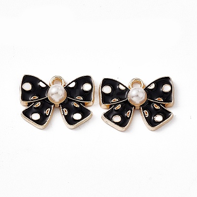 Alloy Enamel Pendants PALLOY-P287-05LG-03-1