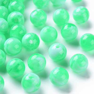 Acrylic Beads MACR-S375-001B-M-1