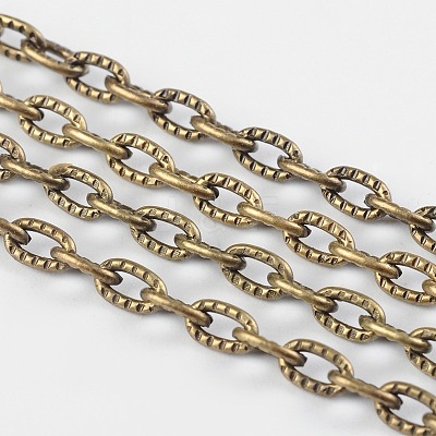 Iron Textured Cable Chains CH-0.9YHSZ-AB-1