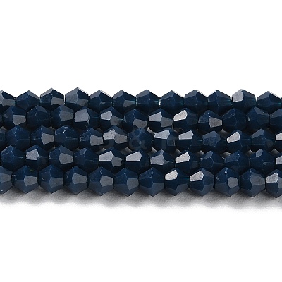 Opaque Solid Color Imitation Jade Glass Beads Strands LS-GLAA-F029-P4mm-09-1