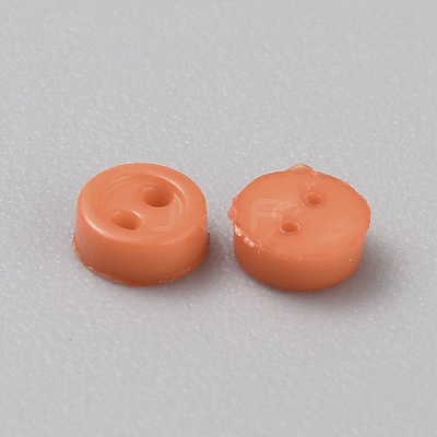 Mini Resin Button FIND-WH0260-26I-1