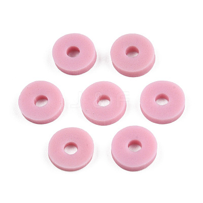 Handmade Polymer Clay Beads CLAY-R067-6.0mm-B26-1