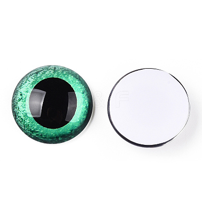 Glass Cabochons GGLA-T004-04N-1