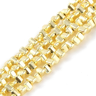 Electroplated Synthetic Non-Magnetic Hematite Beads Strands G-U003-14A-1