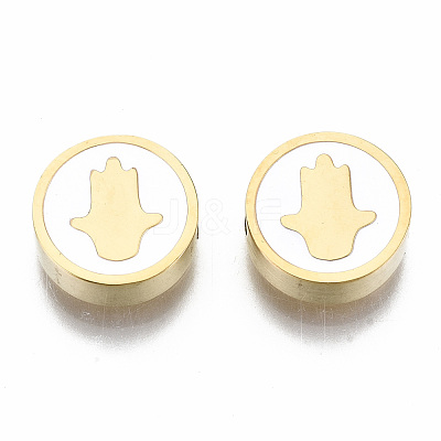304 Stainless Steel Beads STAS-S080-021G-1