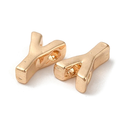 Golden Plated Alloy Beads PALLOY-CJC0001-64KCG-Y-1