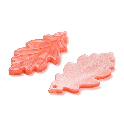 Opaque Acrylic Pendants OACR-I020-07B-1