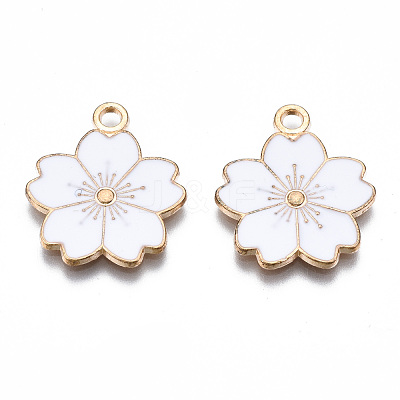 Alloy Enamel Pendants X-ENAM-S121-115-1