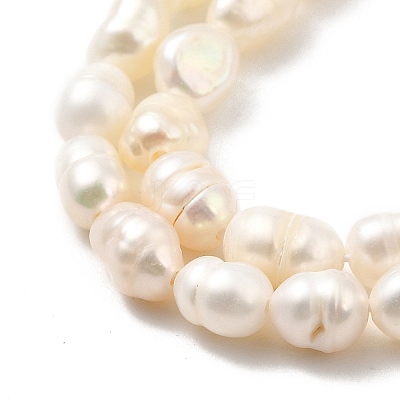Natural Cultured Freshwater Pearl Beads Strands PEAR-I007-01P-03A-1