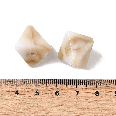 Opaque Acrylic Beads OACR-D320-02F-1
