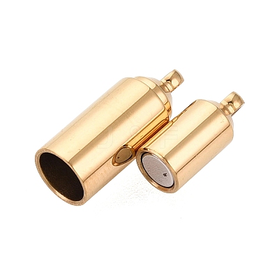 304 Stainless Steel Magnetic Clasps STAS-N127-02B-G-1