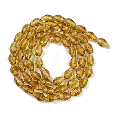 Transparent Glass Beads Strands EGLA-N013-T4mm-D08-1
