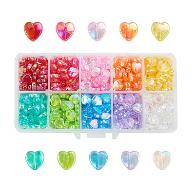 Eco-Friendly Transparent Acrylic Beads TACR-CJ0001-02-1