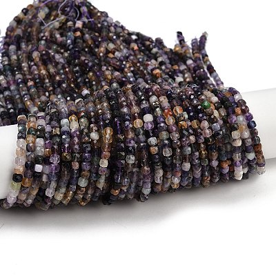 Natural Fluorite Beads Strands G-RM2025-C42-C-1