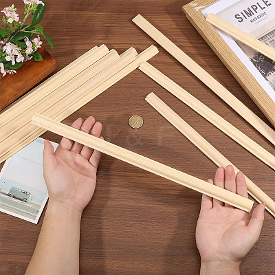 Wooden Craft Sticks DIY-WH0622-410-1