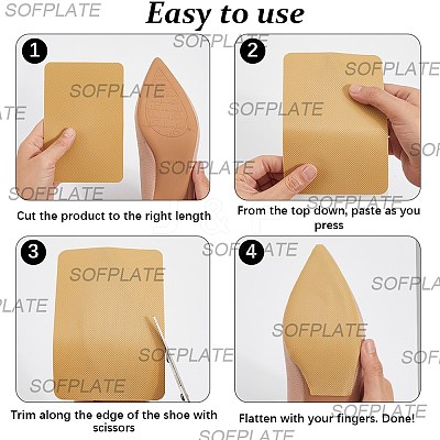 4Pcs Shoe Sole Repair AJEW-SP0002-47C-02-1
