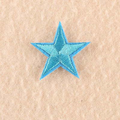 Computerized Embroidery Cloth Iron on/Sew on Patches DIY-F030-11-20-1