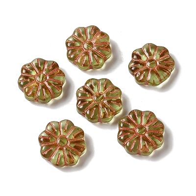 Transparent Lampwork Beads LAMP-P065-03A-07-1