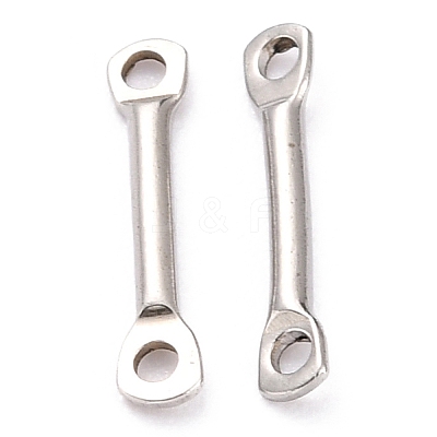 Tarnish Resistant 201 Stainless Steel Links Connectors STAS-B011-01C-P-1