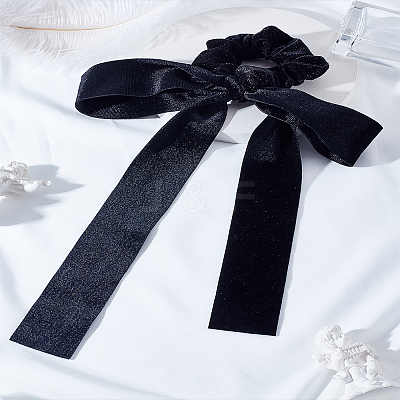 1Pc Velvet Hair Ties OHAR-LP0001-27-1