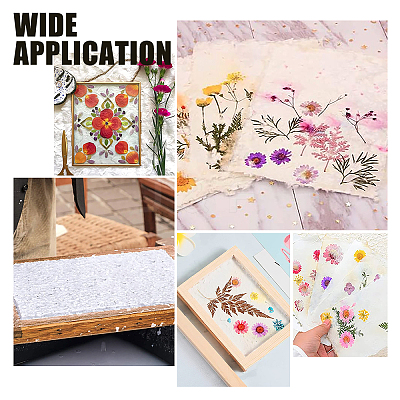 DIY Paper Crafts Handmade Material Packs. with Net and Nonwovens DIY-WH0224-29B-1