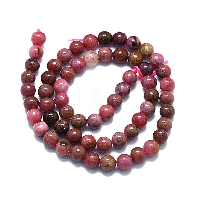Natural Rhodonite Beads Strands G-K245-A11-03-1