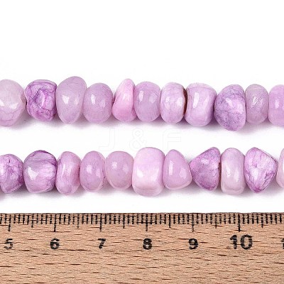Dyed Natural Yellow Jade Beads Strands G-ZX005-13A-1