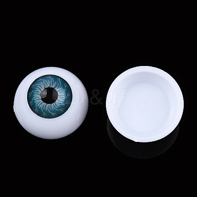 Craft Plastic Doll Eyes X-DIY-PH0019-63B-20mm-1