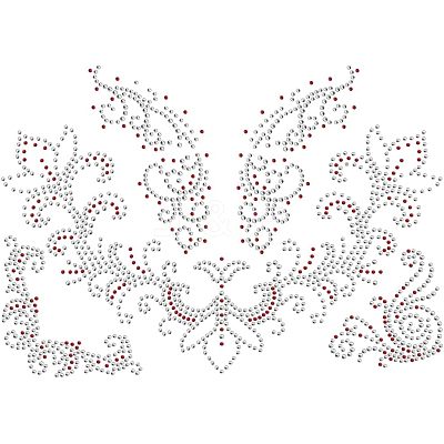 Glass Hotfix Rhinestone DIY-WH0303-043-1