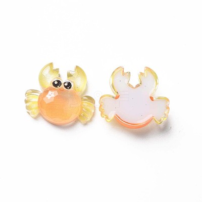 Transparent Epoxy Resin Cabochons CRES-S365-47-1