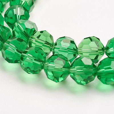 Imitation Austrian Crystal Bead Strands G-M181-10mm-15A-1