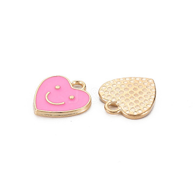 Alloy Enamel Charms ENAM-T016-12D-RS-1
