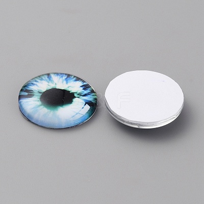 Glass Cabochons GLAA-WH0033-75G-10-1