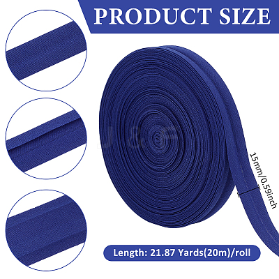 Polyester Cotton Ribbon OCOR-WH0816-018E-1