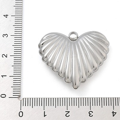 Anti-Tarnish 304 Stainless Steel Pendants STAS-M084-03E-P-1