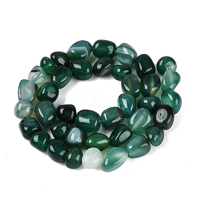 Natural Agate Beads Strands G-Q606-107A-1